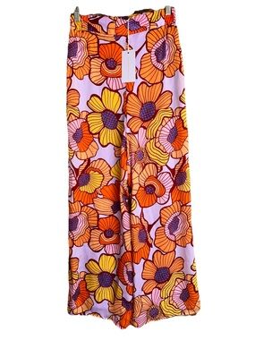 NWT Adrienne Floral Pants